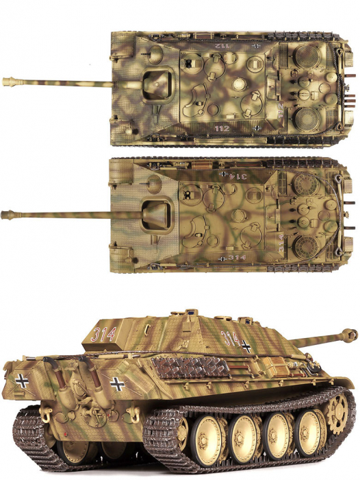Academy 13539 - 1:35 German Sd.kfz.173 Jagdpanther Ausf.G1 [4]