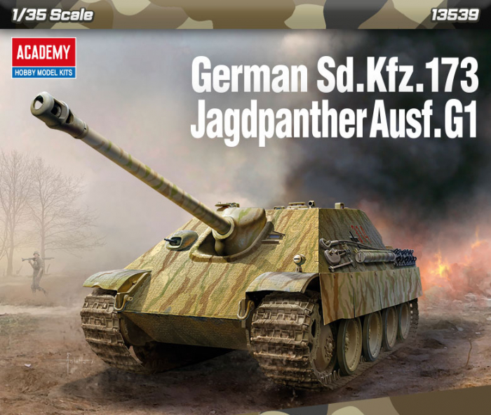 Academy 13539 - 1:35 German Sd.kfz.173 Jagdpanther Ausf.G1 [1]