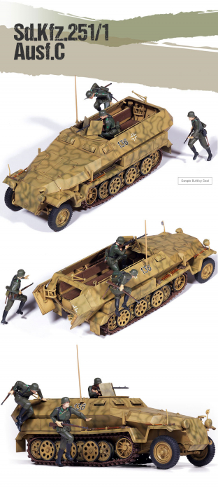 Academy 13540 - 1:35 German Sd.kfz.251/1 Ausf.C [3]