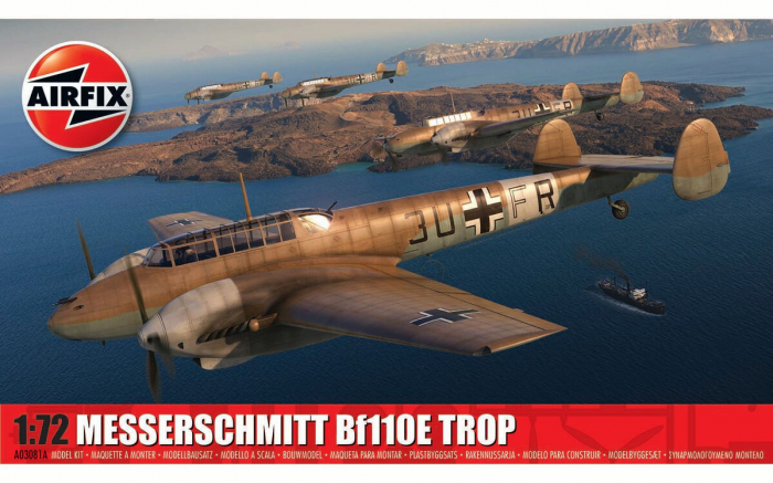 Airfix 03081A - 1:72 Messerschmitt Bf110E/E-2 TROP [1]