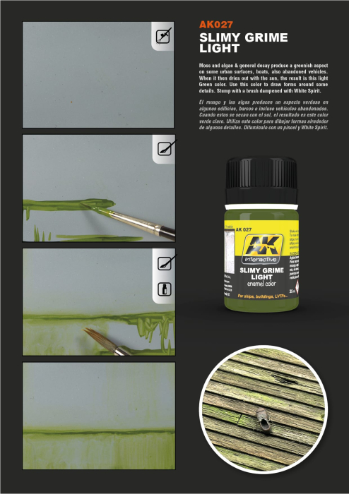 AK Interactive 027 - Slimy Grime Light [3]