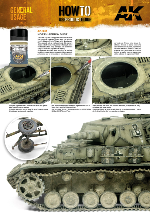 AK Interactive 041 - Pigments - North Africa Dust [2]