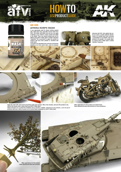 AK Interactive 066 - Wash For Afrika Korps Vehicles [2]