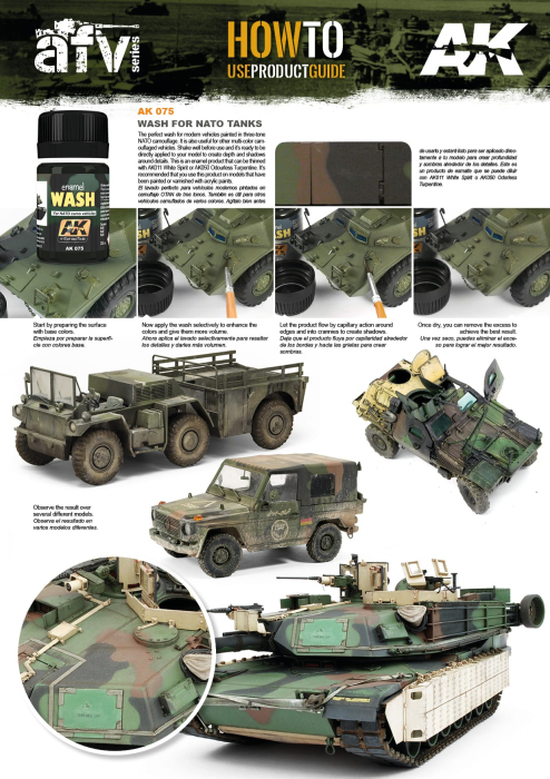 AK Interactive 075 - Wash For Nato Vehicles [2]