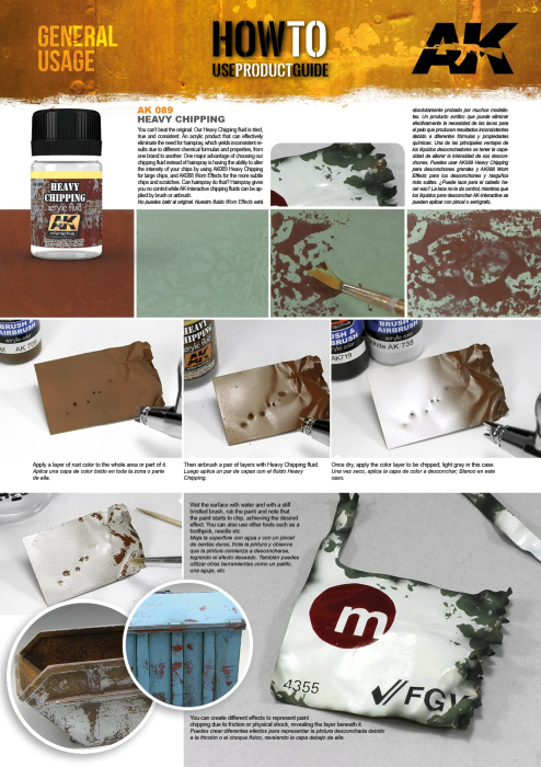 AK Interactive 089 - Heavy Chipping Effects Acrylic Fluid [2]