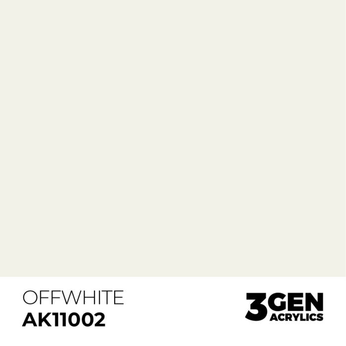 Ak Interactive 11002 - Offwhite 17ml [2]