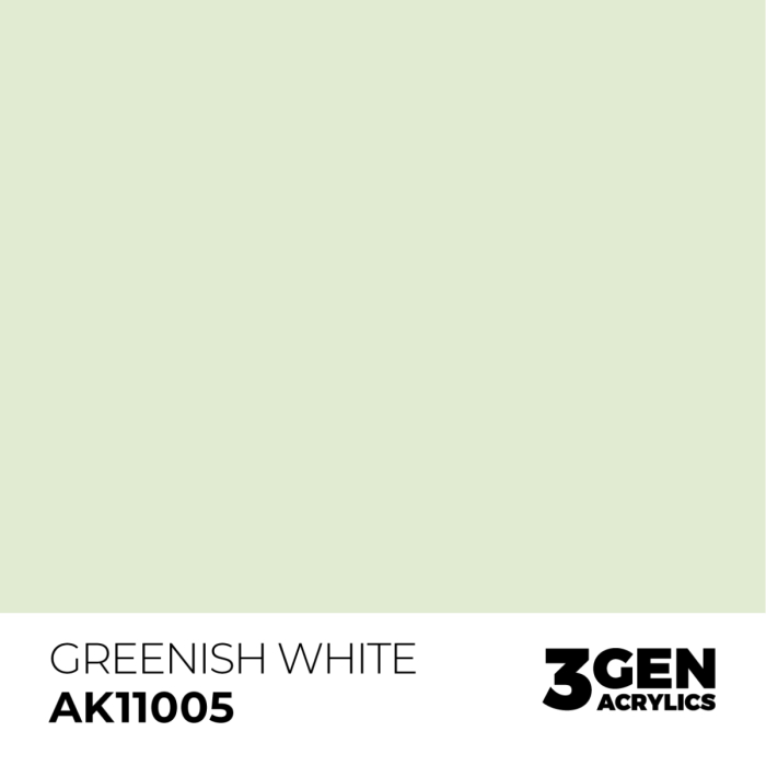 Ak Interactive 11005 - Greenish White 17ml [2]