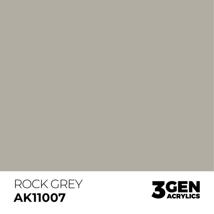 Ak Interactive 11007 - Rock Grey 17ml [2]