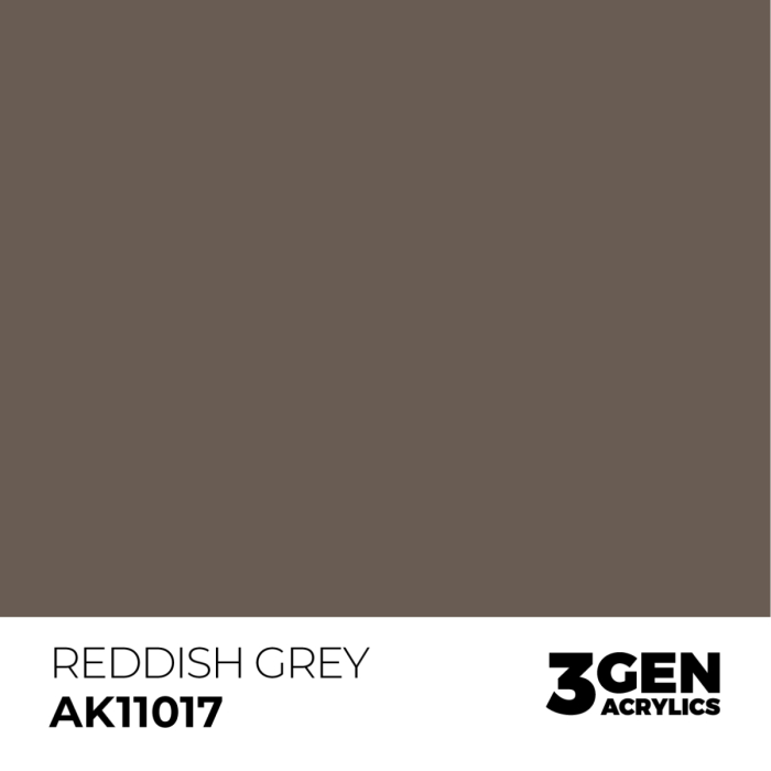 Ak Interactive 11017 - Reddish Grey 17ml [2]