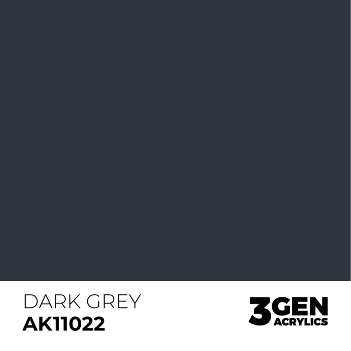 Ak Interactive 11022 - Dark Grey 17ml [2]