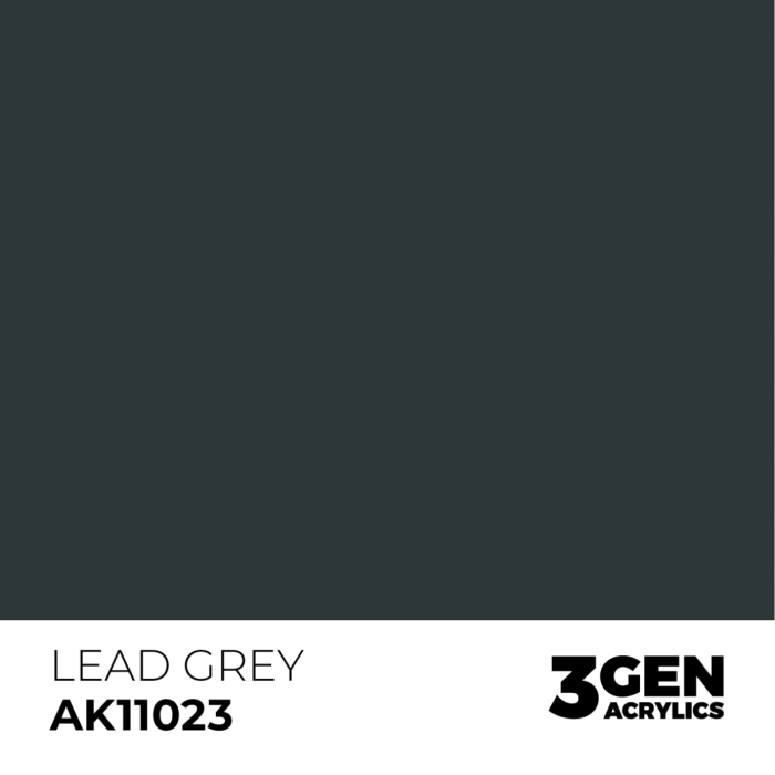 Ak Interactive 11023 - Lead Grey 17ml [2]