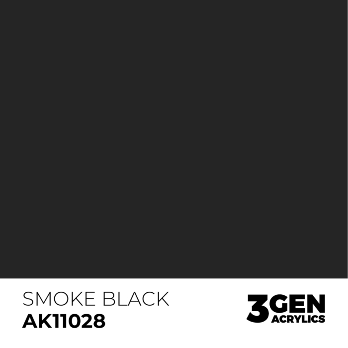 Ak Interactive 11028 - Smoke Black 17ml [2]