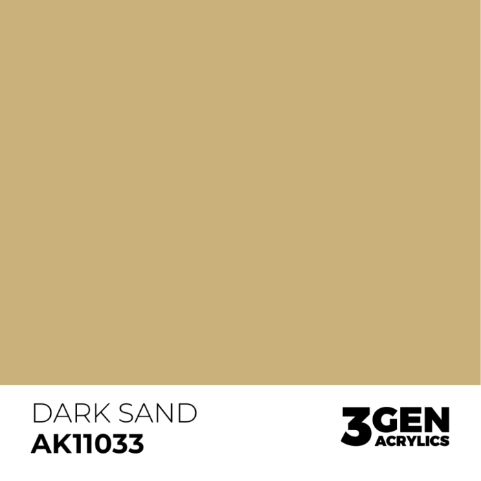 Ak Interactive 11033 - Dark Sand 17ml [2]
