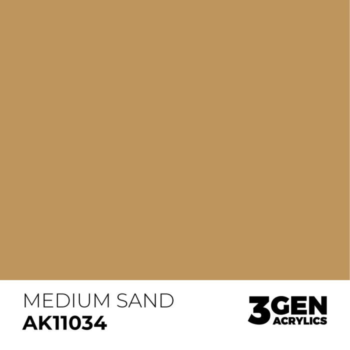 Ak Interactive 11034 - Medium Sand 17ml [2]