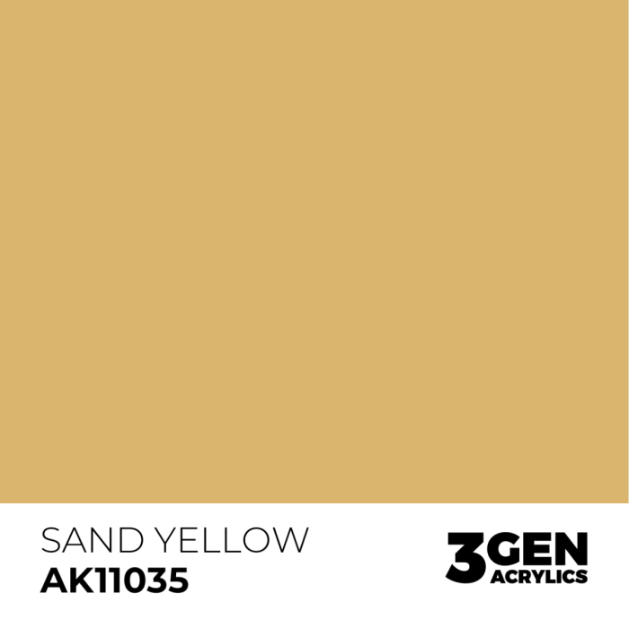 Ak Interactive 11035 - Sand Yellow 17ml [2]