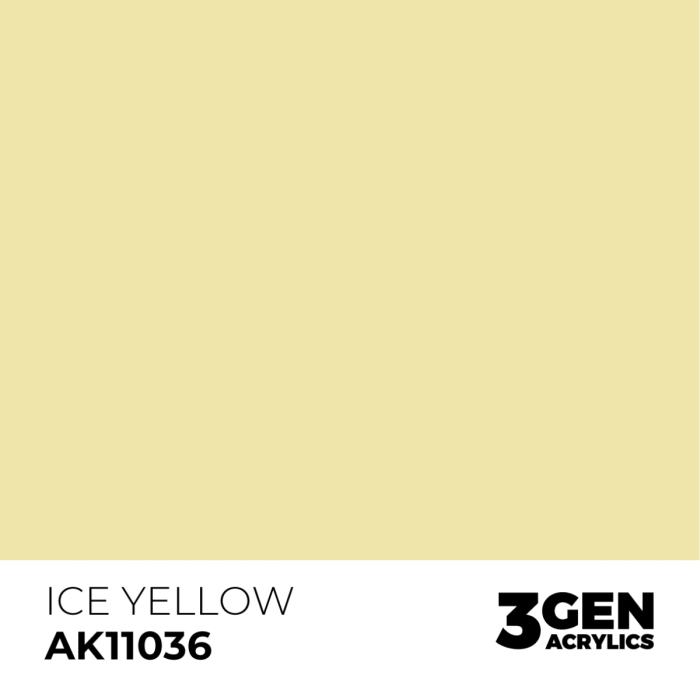 Ak Interactive 11036 - Ice Yellow 17ml [2]