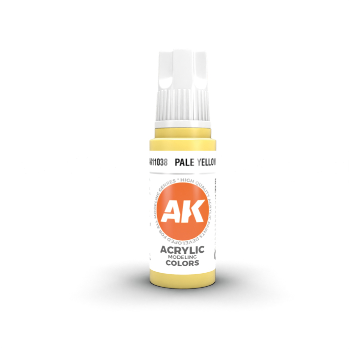 Ak Interactive 11038 - Pale Yellow 17ml [1]
