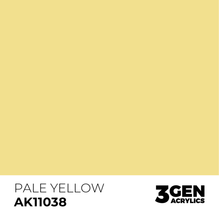 Ak Interactive 11038 - Pale Yellow 17ml [2]