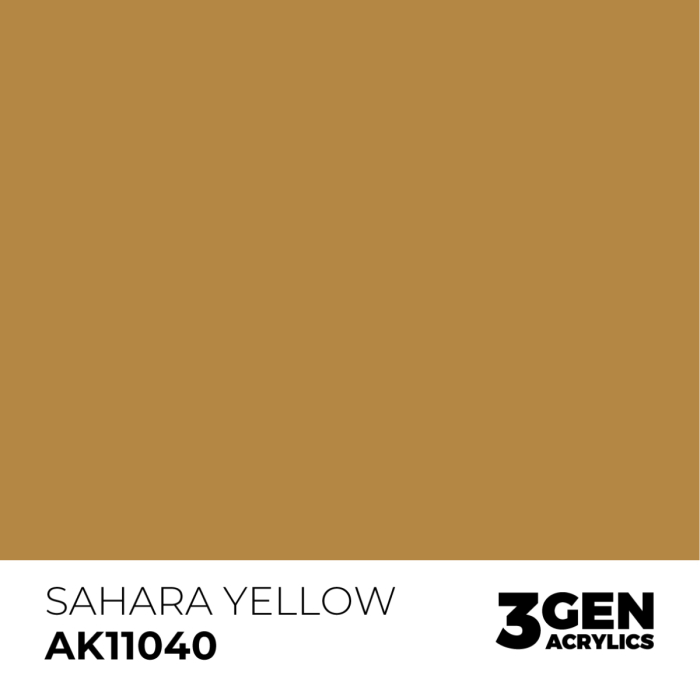 Ak Interactive 11040 - Sahara Yellow 17ml [2]