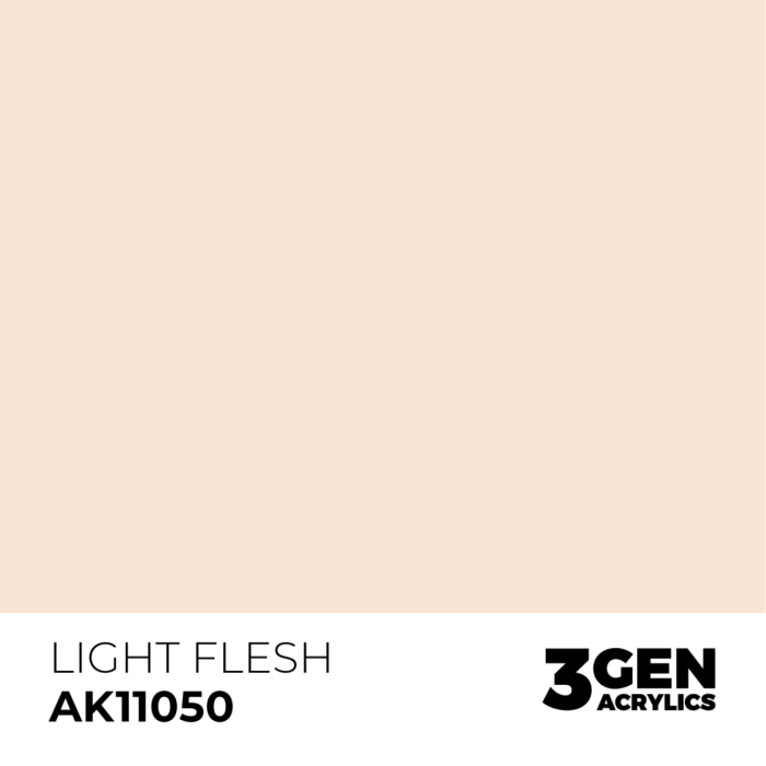 Ak Interactive 11050 - Light Flesh 17ml [2]