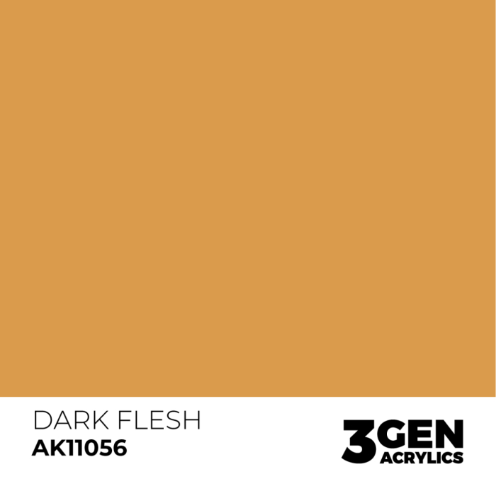Ak Interactive 11056 - Dark Flesh 17ml [2]