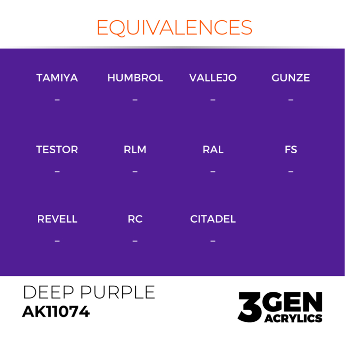 Ak Interactive 11074 - Deep Purple 17ml [3]