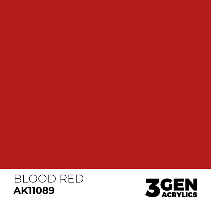 Ak Interactive 11089 - Blood Red 17ml [2]