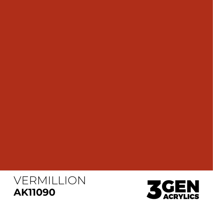 Ak Interactive 11090 - Vermillion 17ml [2]