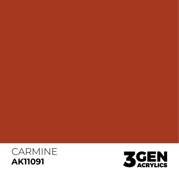 Ak Interactive 11091 - Carmine 17ml [2]