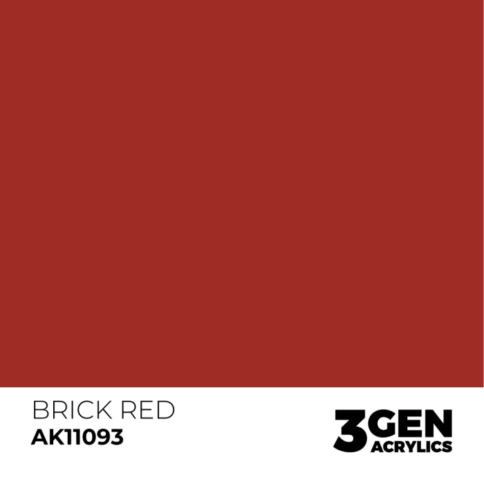 Ak Interactive 11093 - Brick Red 17ml [2]