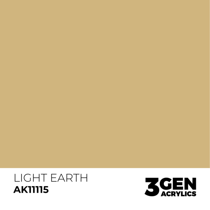 Ak Interactive 11115 - Light Earth 17ml [2]