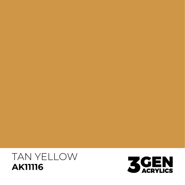 Ak Interactive 11116 - Tan Yellow 17ml [2]