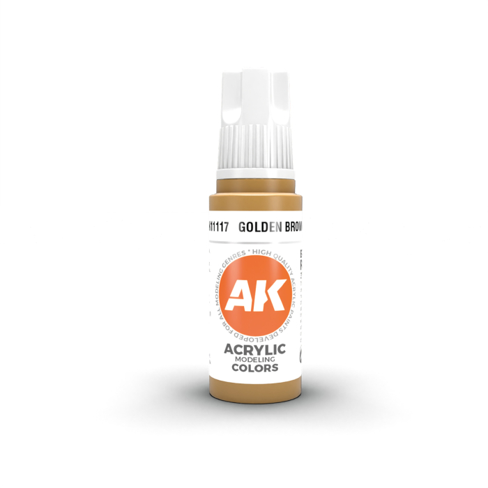 Ak Interactive 11117 - Golden Brown 17ml [1]