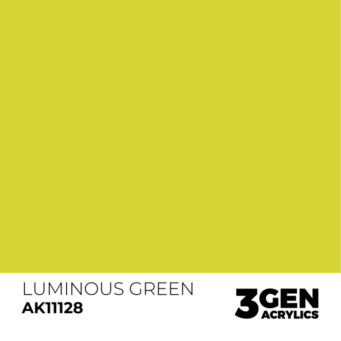 Ak Interactive 11128 - Luminous Green 17ml [2]