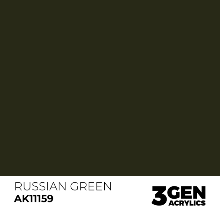 Ak Interactive 11159 - Russian Green 17ml [2]