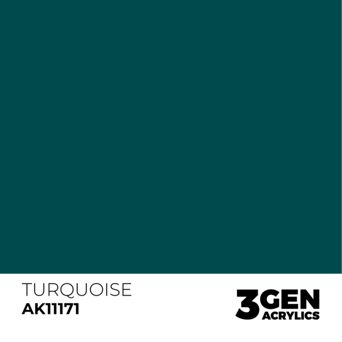 Ak Interactive 11171 - Turquoise 17ml [2]