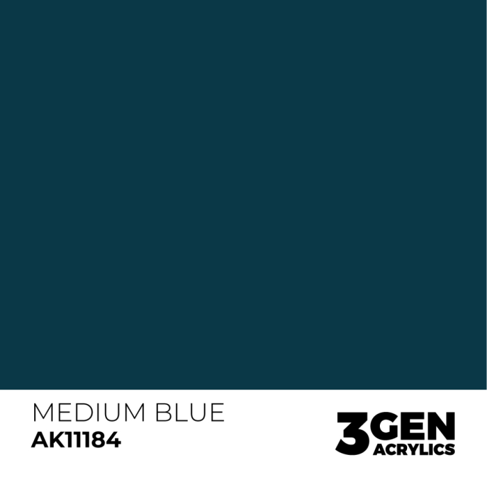 Ak Interactive 11184 - Medium Blue 17ml [2]
