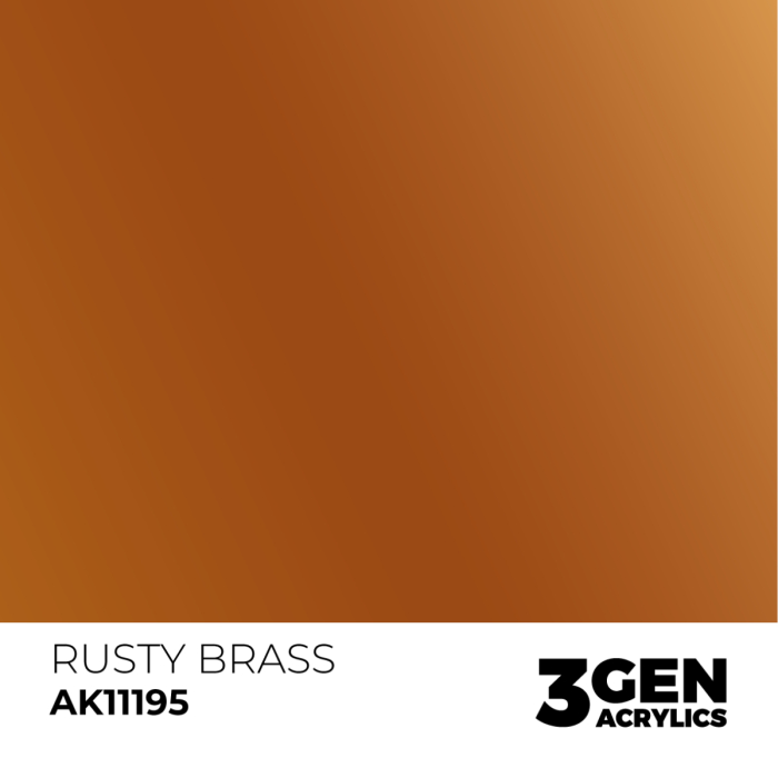 Ak Interactive 11195 - Rusty Brass 17ml [2]