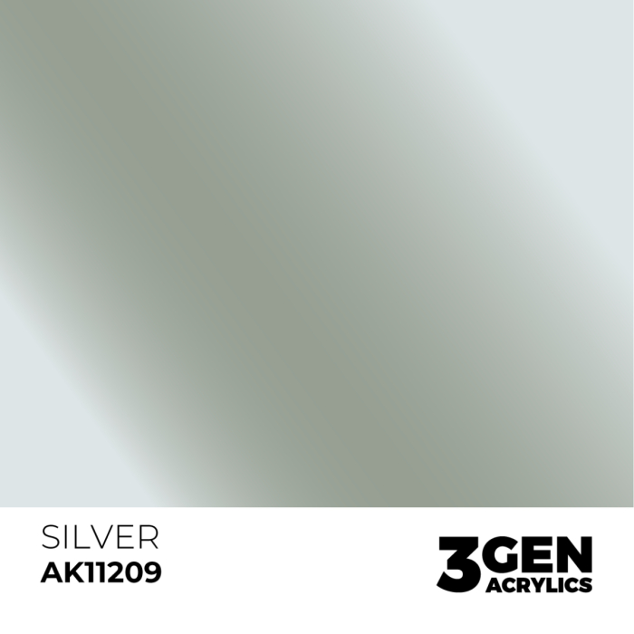 Ak Interactive 11209 - Silver 17ml [2]