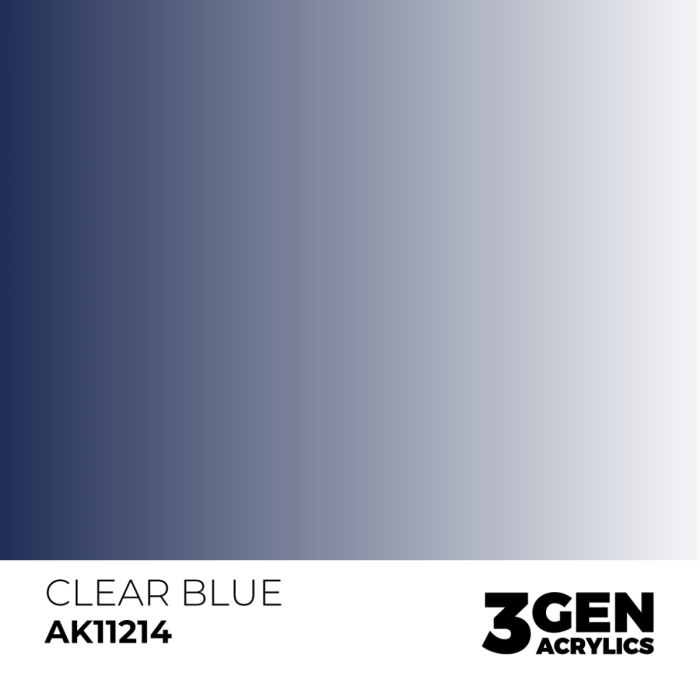 Ak Interactive 11214 - Clear Blue 17ml [2]