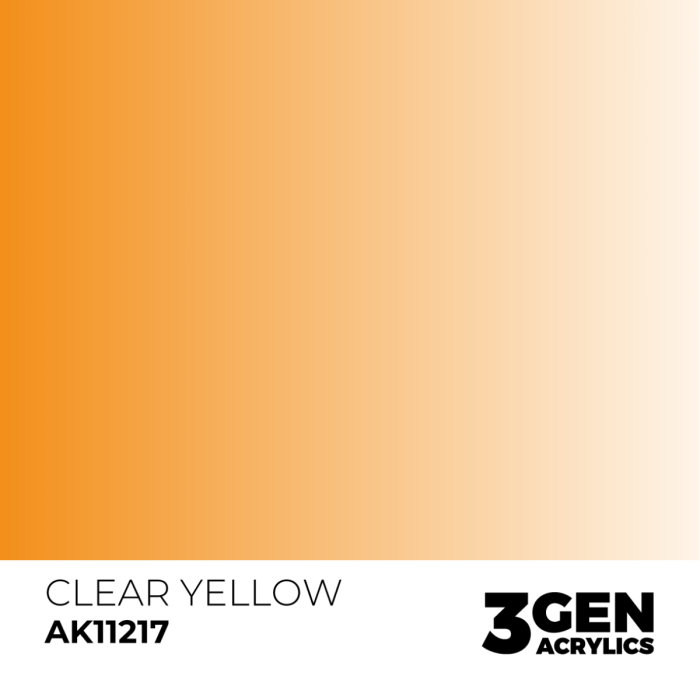Ak Interactive 11217 - Clear Yellow 17ml [2]