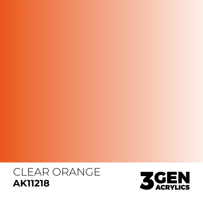 Ak Interactive 11218 - Clear Orange 17ml [2]
