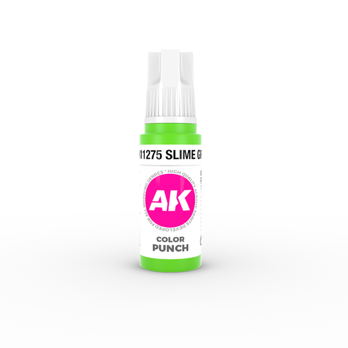 Ak Interactive 11275 - Slime green COLOR PUNCH 17 ml [1]