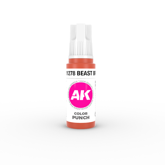 Ak Interactive 11278 - Beast Brown COLOR PUNCH 17 ml [1]