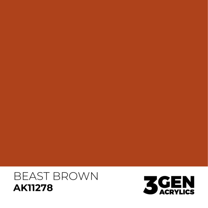 Ak Interactive 11278 - Beast Brown COLOR PUNCH 17 ml [2]