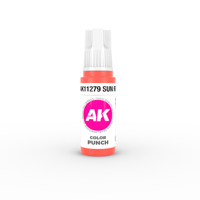 Ak Interactive 11279 - Sun Red COLOR PUNCH 17 ml [1]
