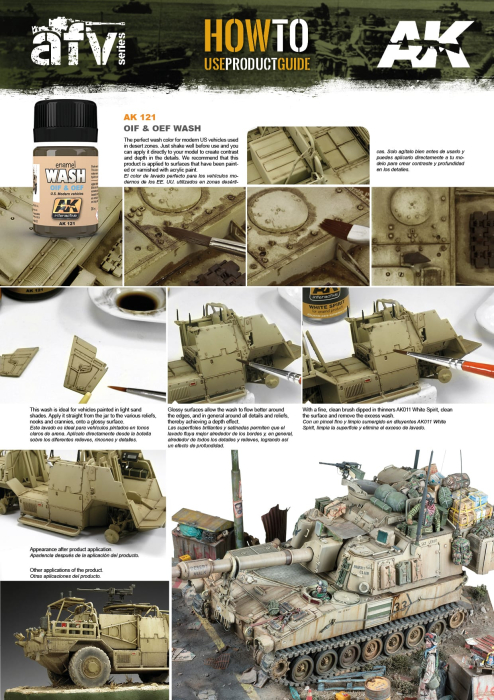 AK Interactive 121 - Wash For Oif & Oef - Us Vehicles [2]