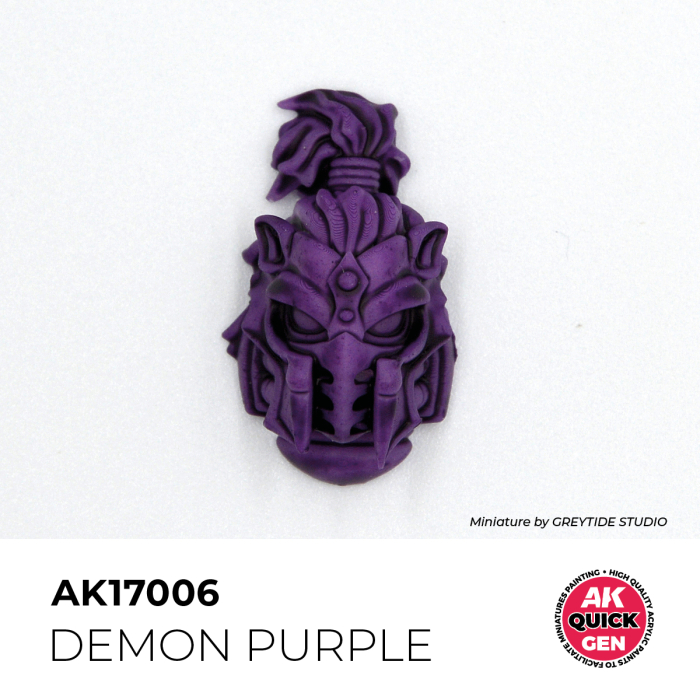 AK Interactive 17006 - Demon Purple 18 ml - Quick Gen [2]
