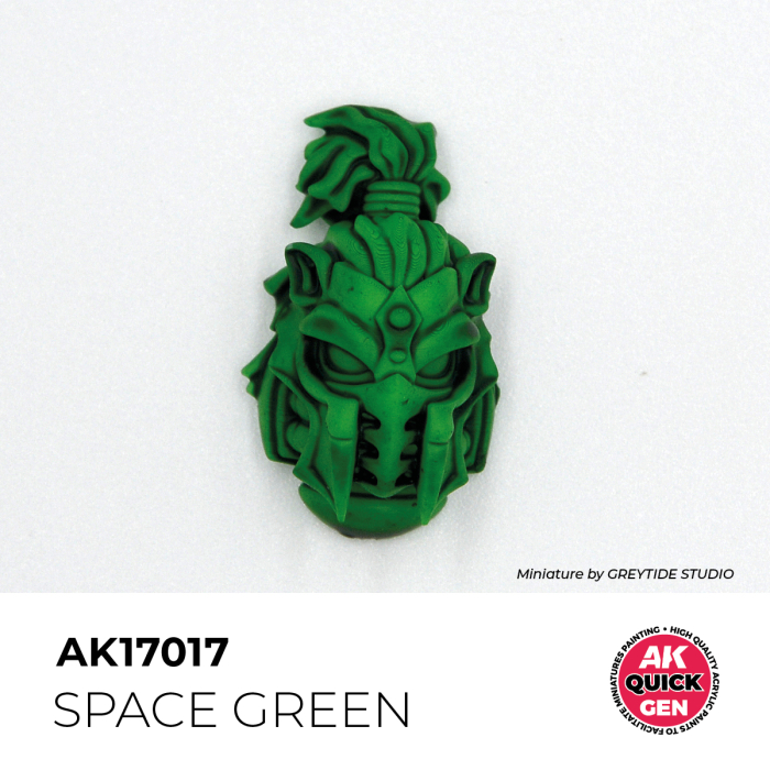 AK Interactive 17017 - Space Green 18 ml - Quick Gen [2]