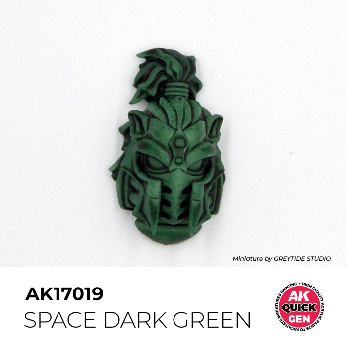 AK Interactive 17019 - Space Dark Green 18 ml - Quick Gen [2]